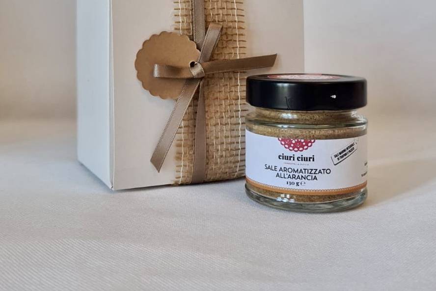 Sale aromatizzato all’arancia