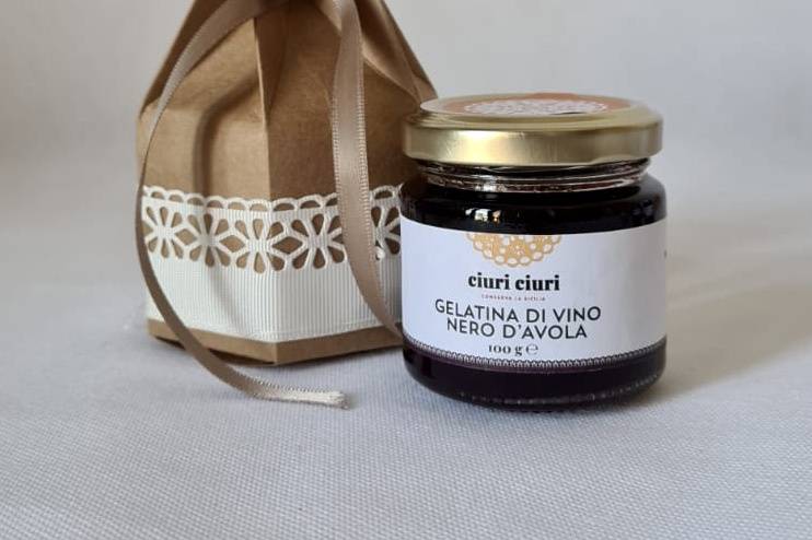Gelatina di vino Nero d’Avola