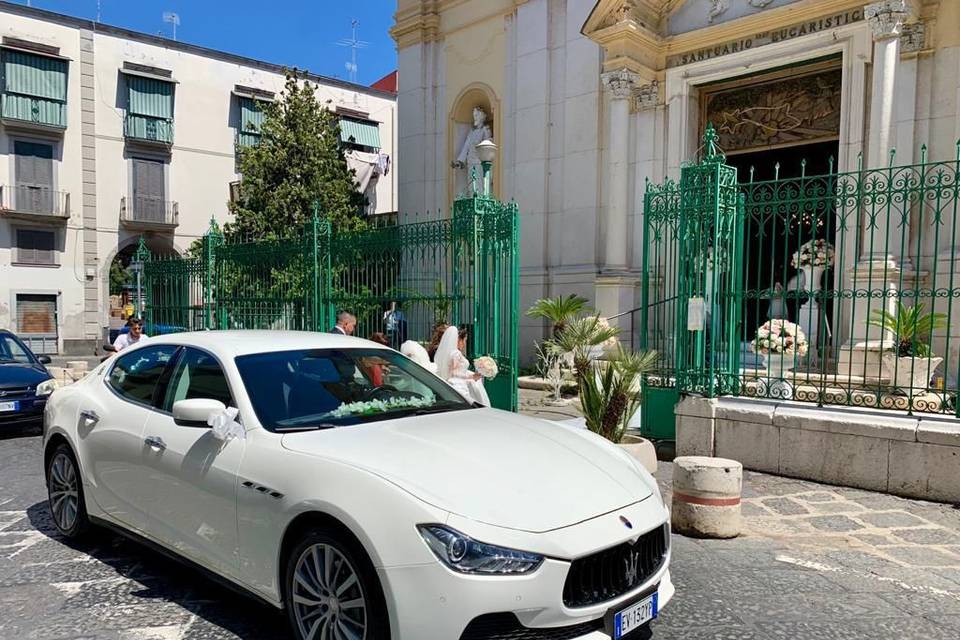 Maserati Ghibli Bianca