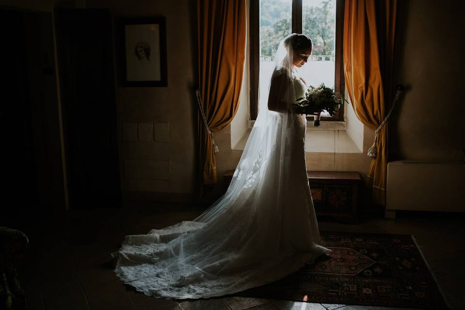 Preparazione sposa