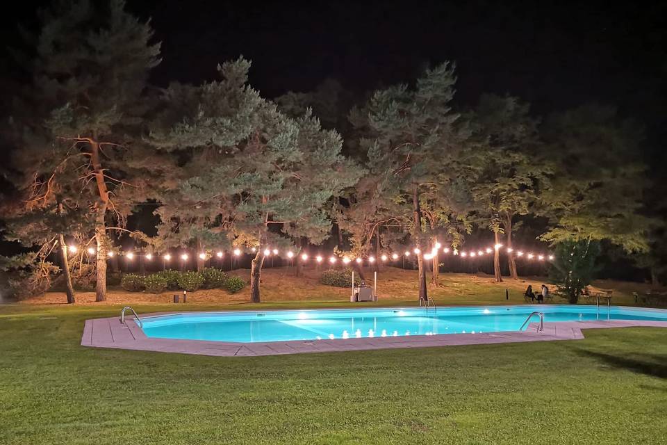 Piscina luci