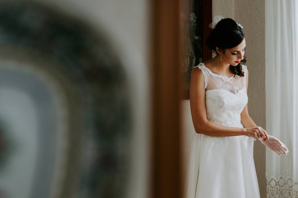 Ritratto sposa sicilia