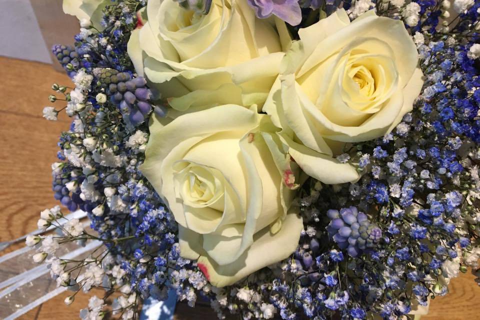 Bouquet azzurro