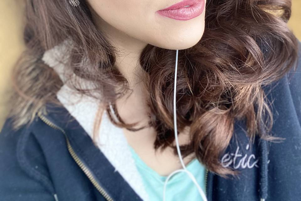 Makeup azzurro