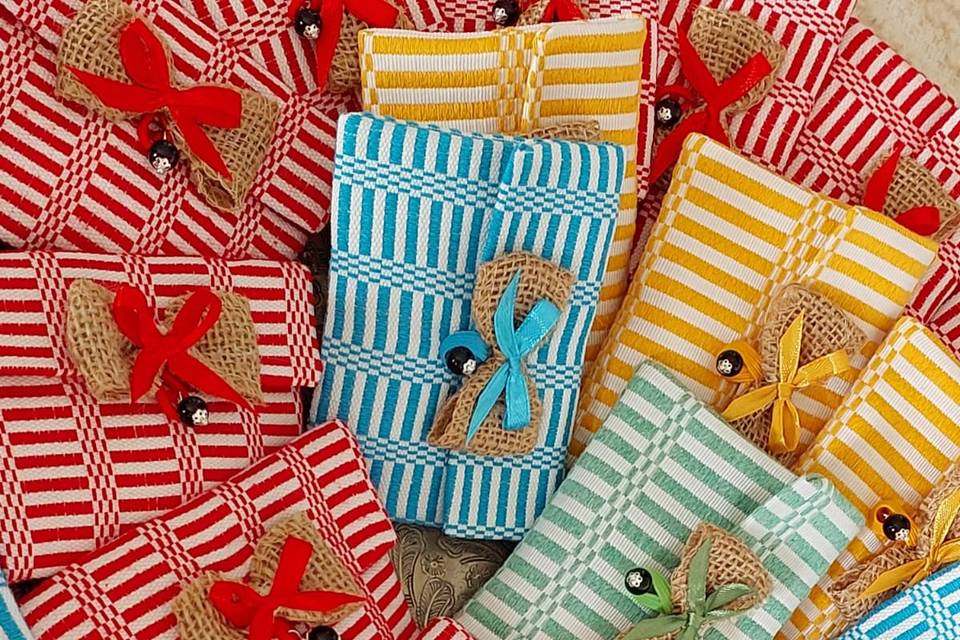 Bomboniere pochette arcobaleno
