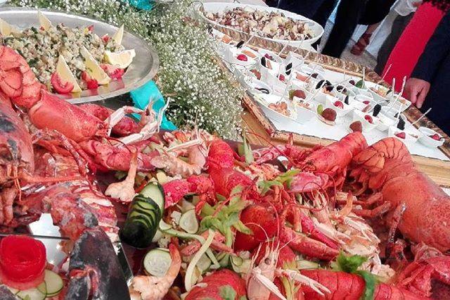 Buffet di crostacei