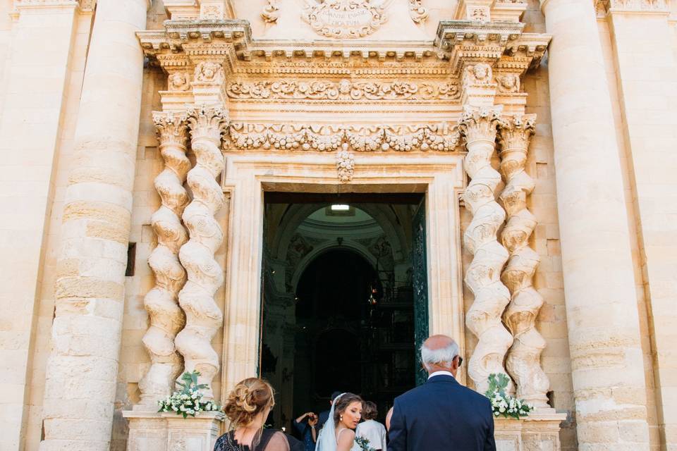 L'arrivo della sposa