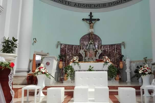 Allestimento chiesa