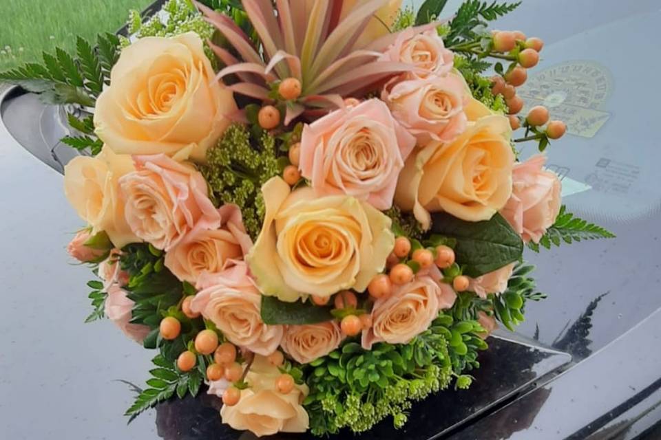 Bouquet con succulente