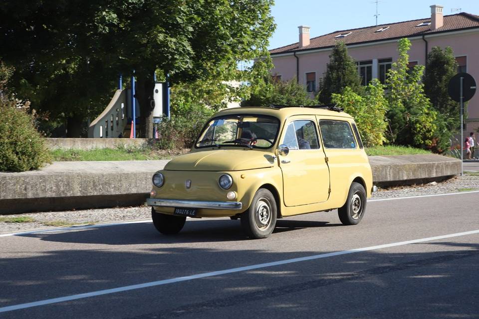 Fiat 500 epoca. Classic car.