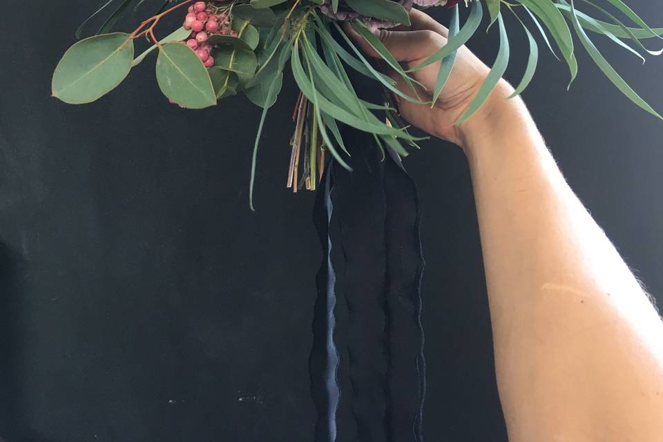 Black bouquet