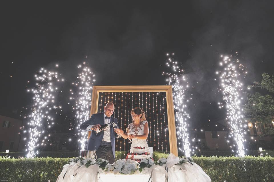 Fontane Luminose per Matrimonio - Torino Foto