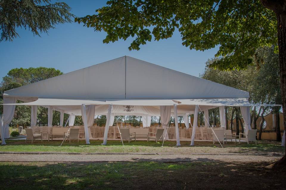 Un gazebo per 300 invitati