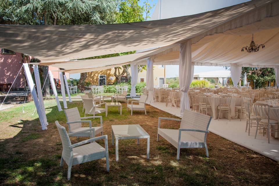 Un gazebo per 300 invitati