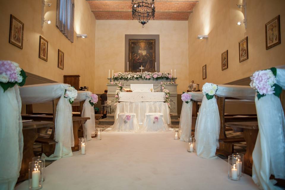 Interno della chiesa