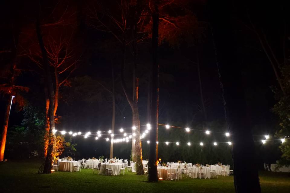 Allestimento matrimonio