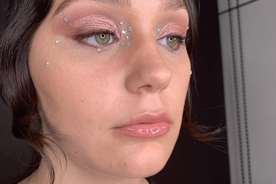 Make-up con applicazione