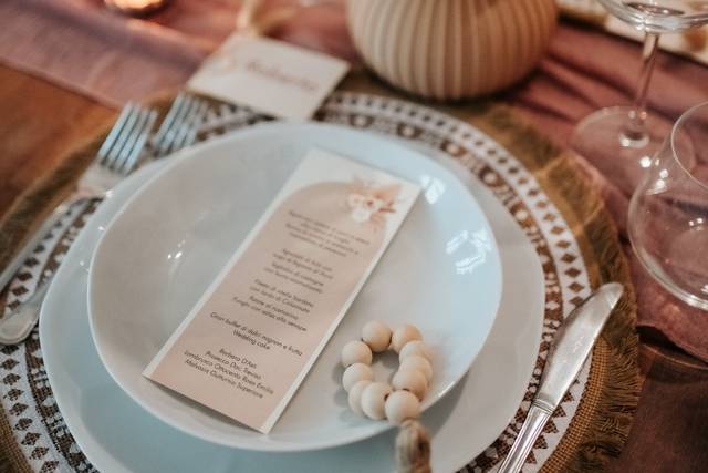 Mise en place boho chich