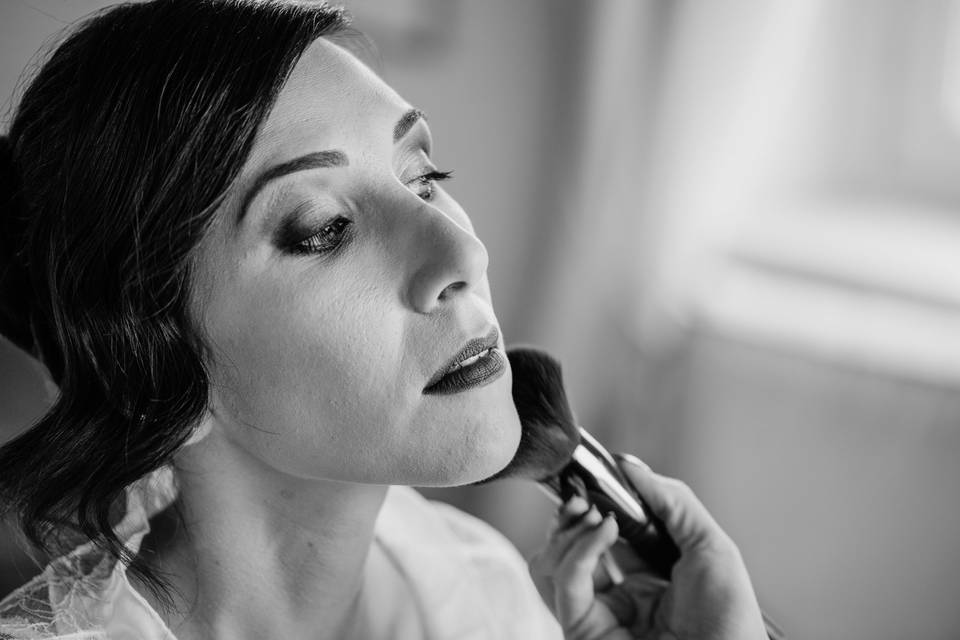 Preparazione sposa