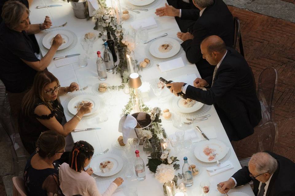 Cena all'aperto