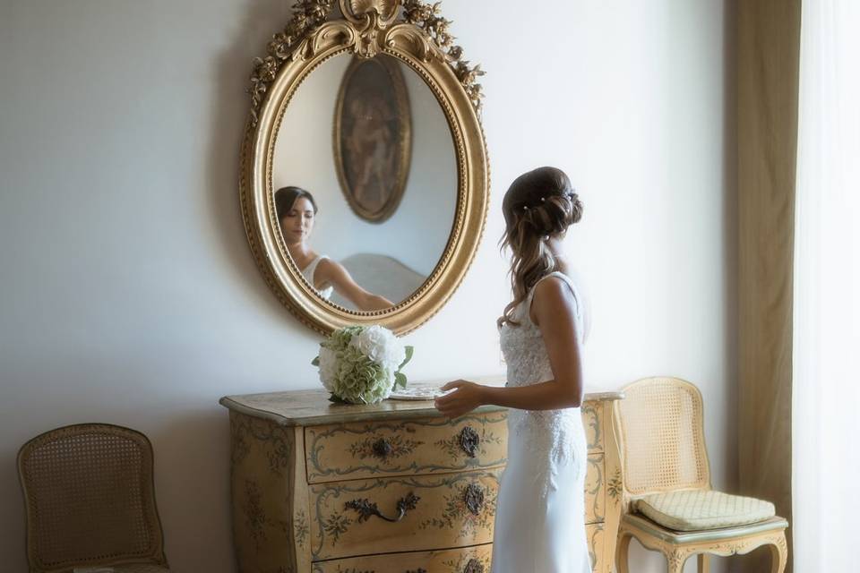 Preparazione sposa