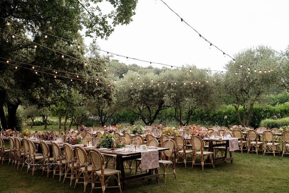 Allestimento cena