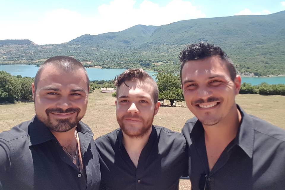 Selfie sul lago di Barrea