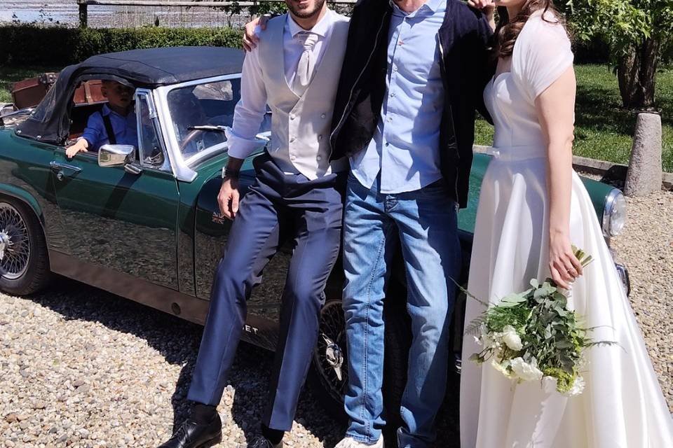 Sposi Giulia e Massimo