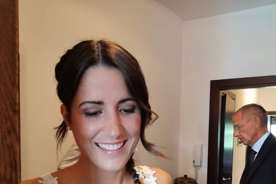 Trucco sposa nude