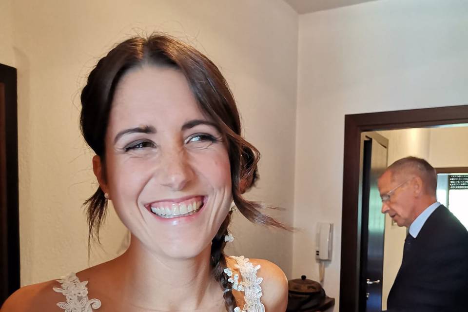 Trucco sposa nude