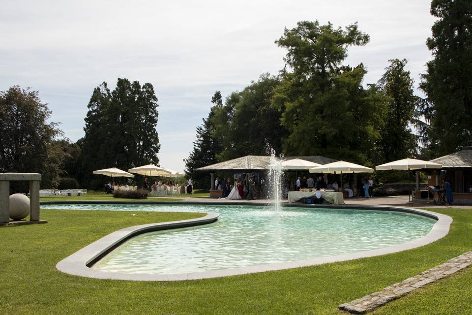 Aperitivo zona piscina