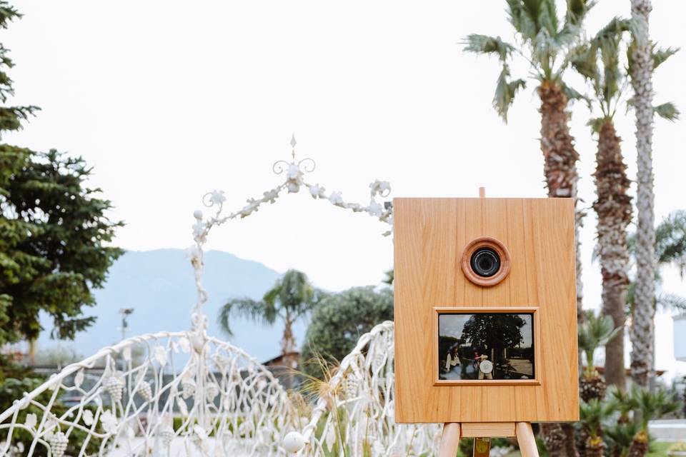Photobooth in legno