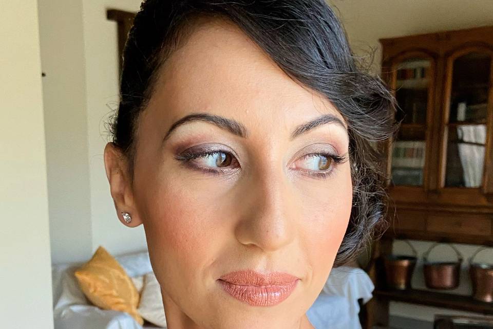 Make-up+acconciatura sposa