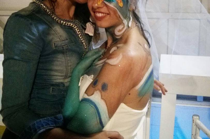 Addio nubilato -body painting