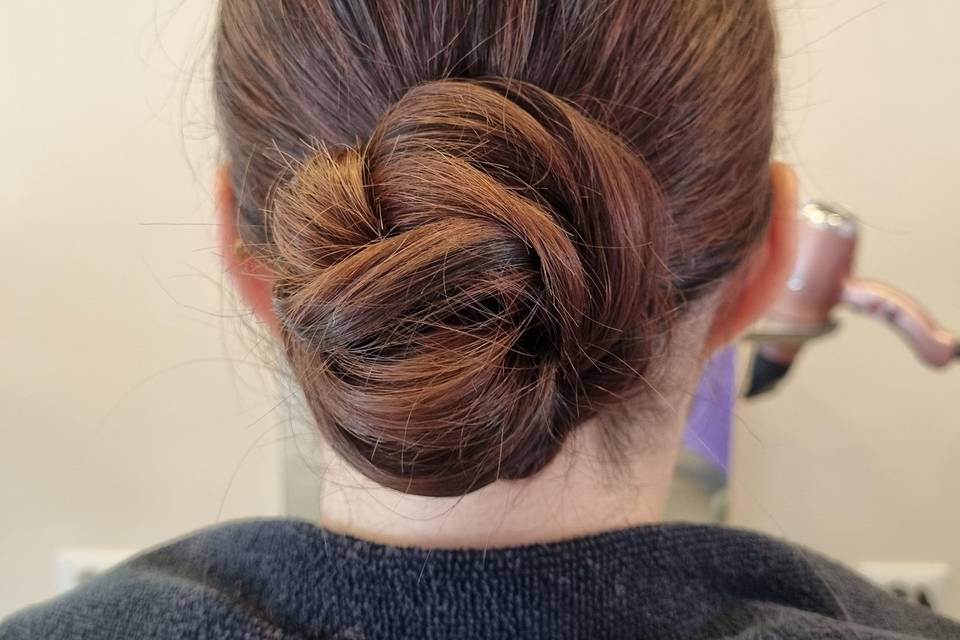 Chignon lavorato