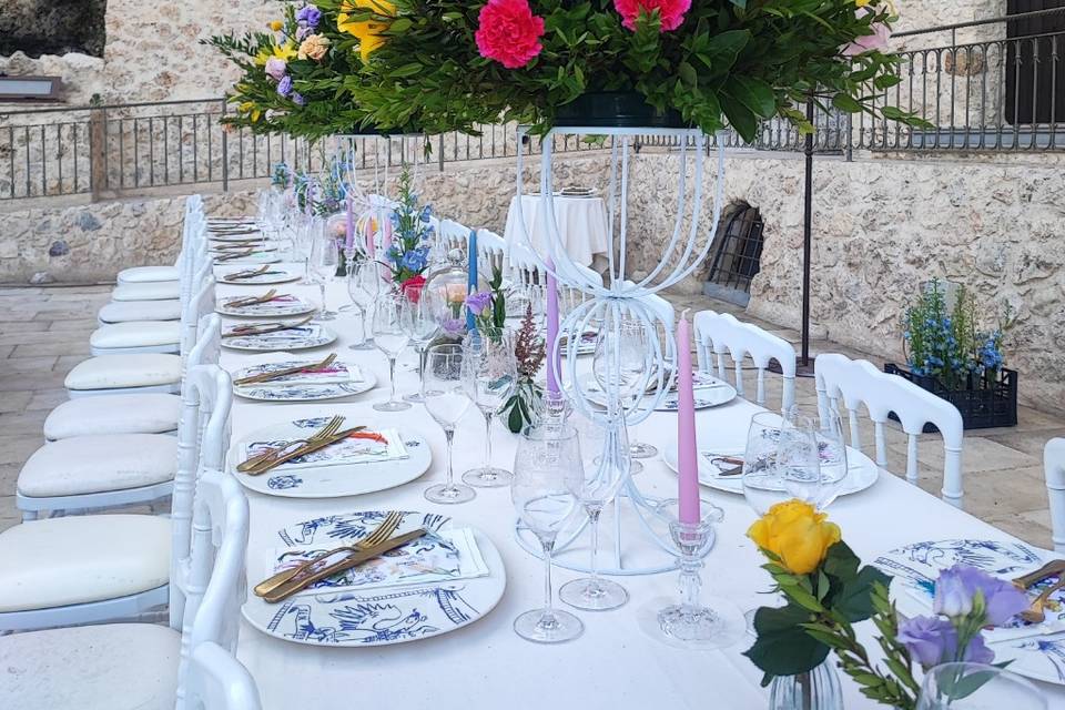 Allestimento Tavoli