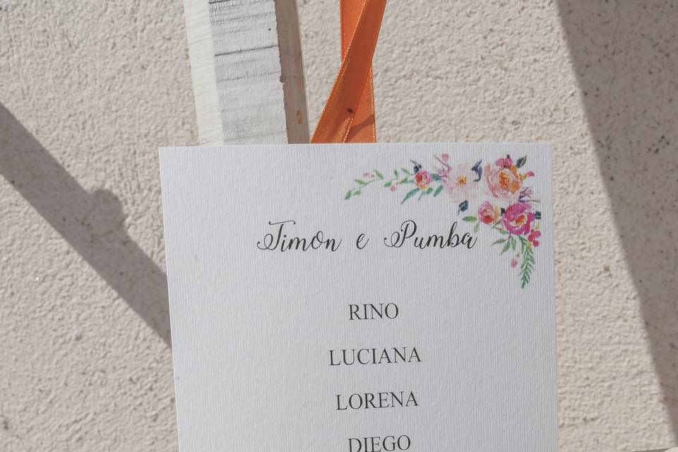 Tableau de mariage