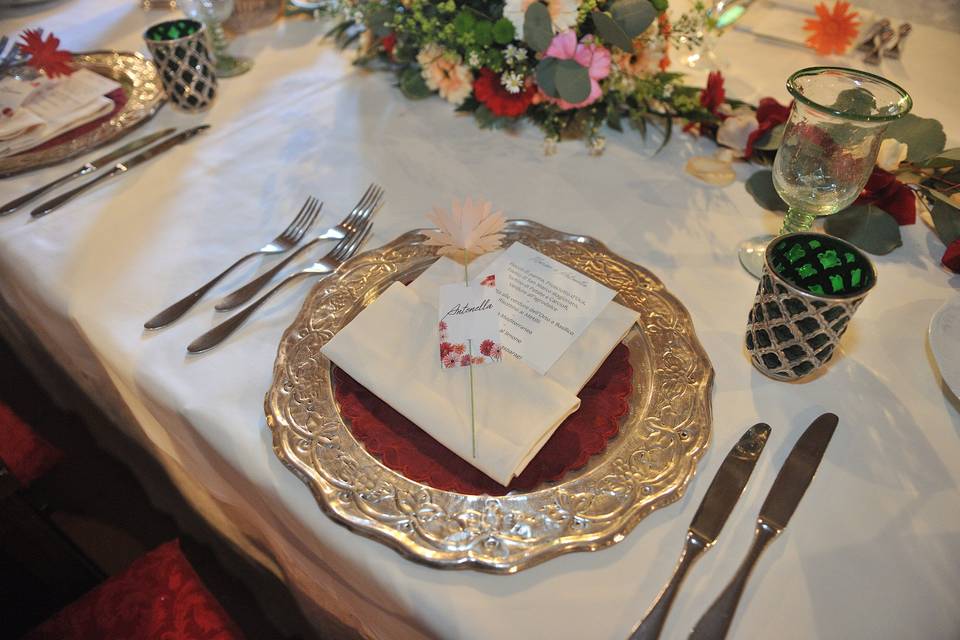Menu e segnaposto