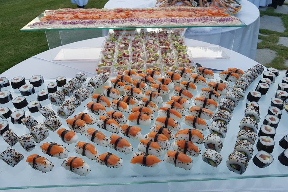 Buffet di pesce