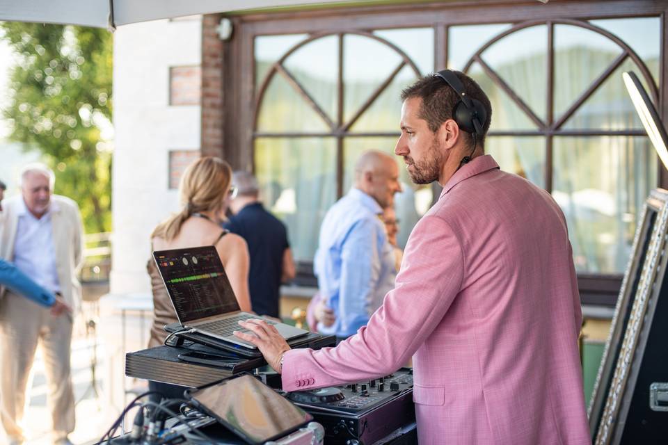 DJ ricevimento area