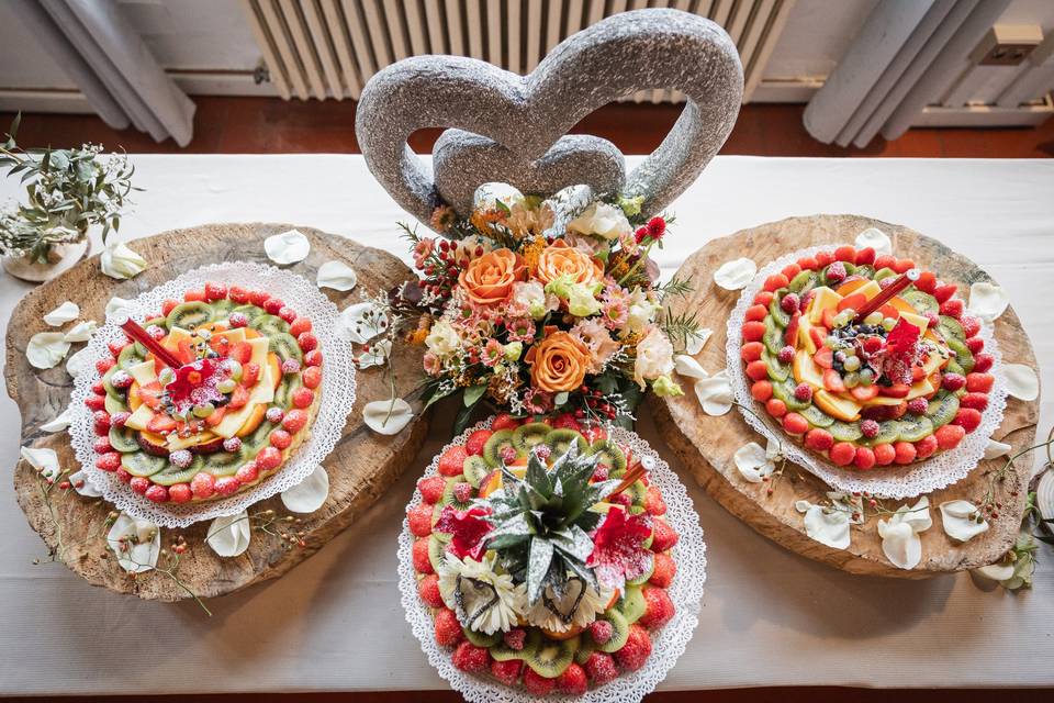 Torte nuziale crostate