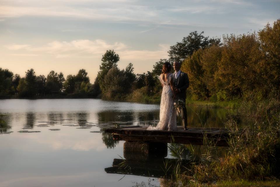 Sposi al pontile