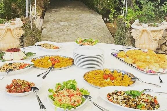 Buffet di antipasti