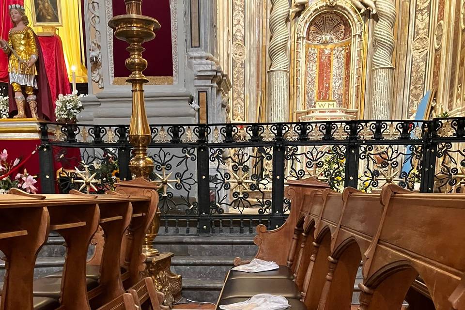 Per le ospiti in Chiesa