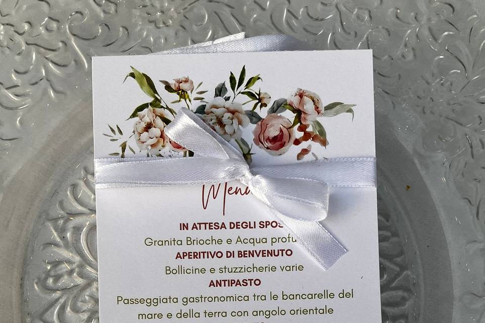 Menu personalizzato