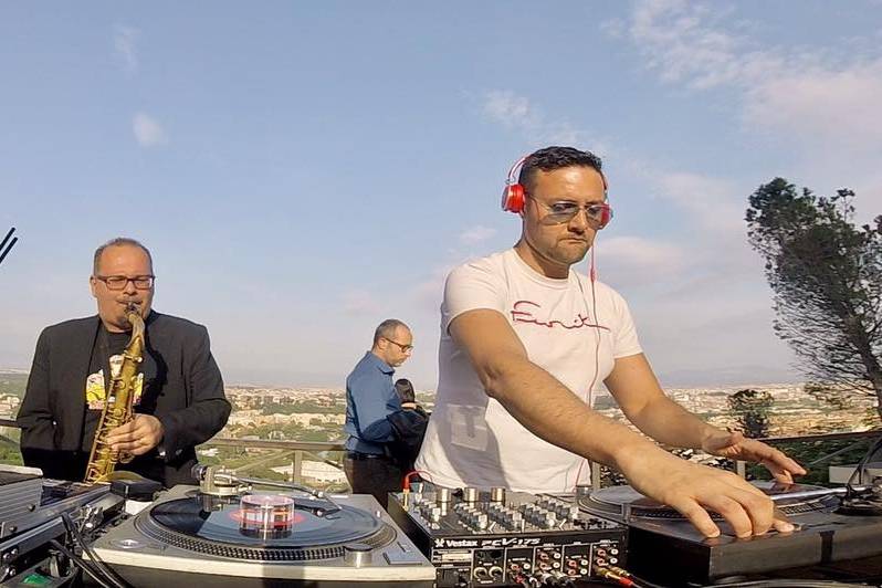 Dj set, sax at lo zodiaco Roma