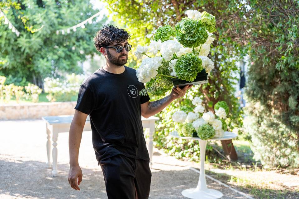 Trasporto fiori giardino