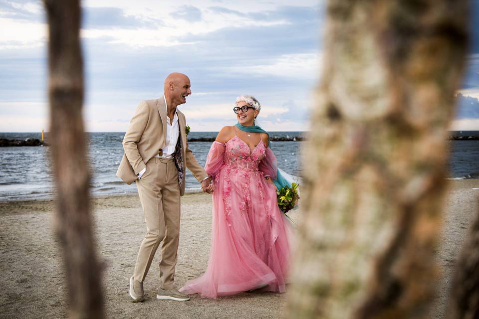 In spiaggia