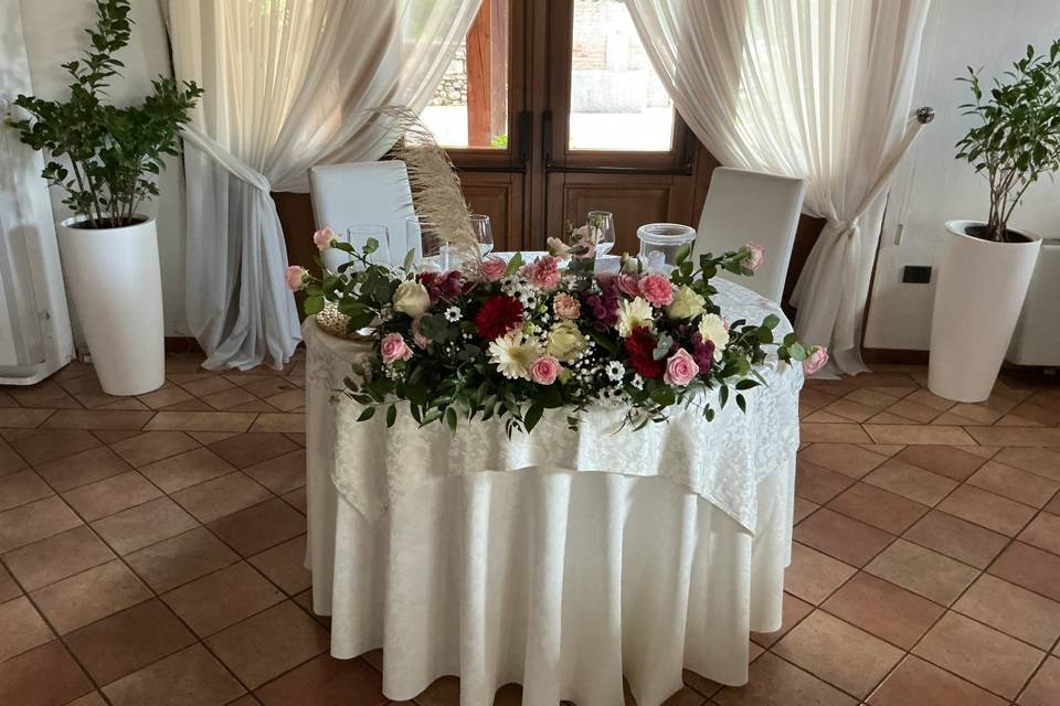 Tavolo sposi