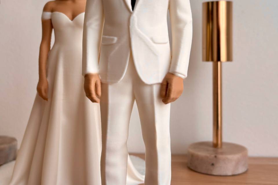Statuetta alternativa sposi
